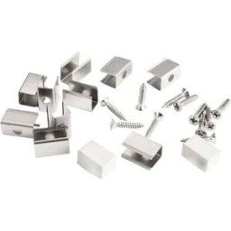 Deko Light 930530 Montageset für D Flex Line 6,5 x 12,0 mm Set de montage acier inoxydable 1 pc(s)