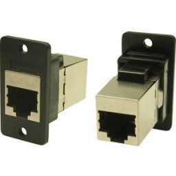 Cliff FM SLIM FT CAT6A SHLD 3.2 CP30625SX1 Adaptateur/prolongateur encastrable noir 1 pc(s)
