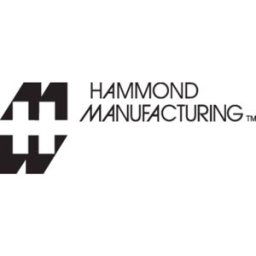 Hammond Electronics 1554LPL Plaque de montage acier acier (L x l x H) 105 x 105 x 1 mm 1 pc(s)