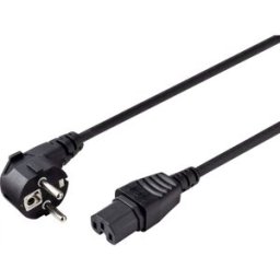 Sygonix SY-5043444 chauffages Cordon électrique noir 2.00 m