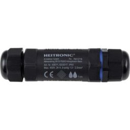 Heitronic 45611 Connecteur de câbles avec bornes à vis (L x l) 130 mm x 32 mm 1 pc(s)
