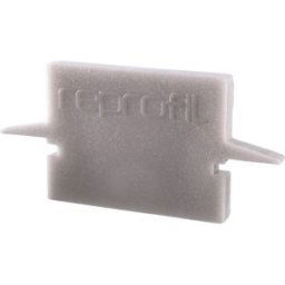 Deko Light 979041 Endkappe H-ET-01-10 Set 2 Stk, Grau Capuchon dextrémité pour profilé plastique (L x l x H) 25 x 6 x 12 mm 1 pc(s)