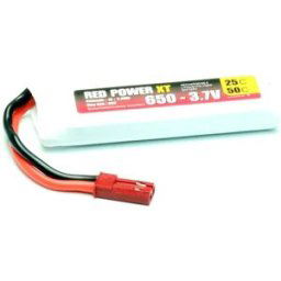 Red Power Pack de batterie (LiPo) 3.7 V 600 mAh 25 C Softcase JST, BEC