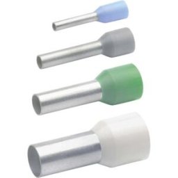 Embout simple dextrémité de câble Klauke GR1718 1 mm² x 8 mm rouge 500 pc(s)