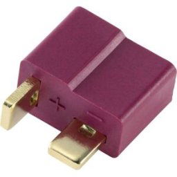 Reely 1399715 Prise femelle pour batterie système denfichage en T doré(e) 20 pc(s)