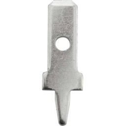 Languette 2.8 x 0.8 mm Vogt Verbindungstechnik 3775l08.28 180 ° non isolé métal 100 pc(s)