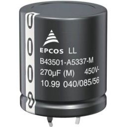 TDK B43501-A5476-M Condensateur électrolytique Snap-In 10 mm 47 µF 450 V/DC 20 % (Ø x H) 22 mm x 25 mm 1 pc(s)
