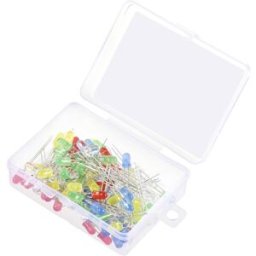 TRU COMPONENTS LED rouge, jaune, bleu, jaune-vert, blanc chaud rond 5 mm 90 mcd, 420 mcd, 2180 mcd, 19000 mcd 30 ° 20 mA 1.8 V, 2.4 V, 2.7 V, 3.4 V