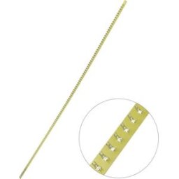 Barrette à souder simple rangée TRU COMPONENTS 530553 Nbr total de pôles 100 Epoxy (L x l x H) 620 x 9 x 1.5 mm 1 pc(s)