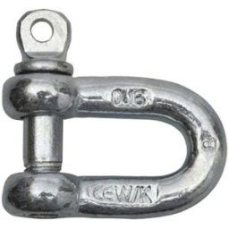SWG 68017435275 manille acier étamé par galvanisation 10 pc(s)