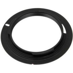 Adaptateur de monture d'objectif Fotodiox - Objectif SLR à monture à vis M42 Type 1 pour boîtier d'appareil photo SLR à monture Pentax K (PK)
