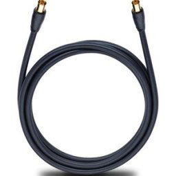 Oehlbach Easy Connect Câbles d'antenne numérique HD 2 Meter Noir