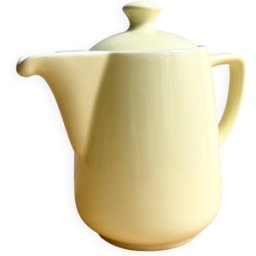 Cafetière Melitta Vintage jaune 11x11x16