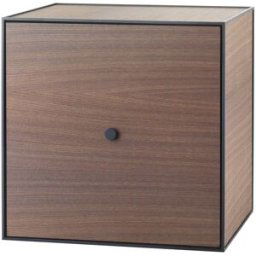 Audo Copenhagen Cube avec porte Frame 49 Chêne fumé