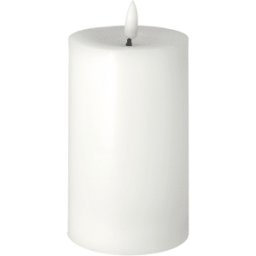 Scandi Essentials Bougie Melt bloc LED Bright 15 cm Blanc