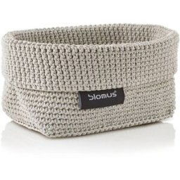 blomus Panier en textile Tela M 10x15 cm Sable