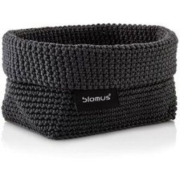 blomus Panier en textile Tela M 10x15 cm Anthracite