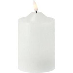 Scandi Essentials Bougie bloc LED Bright 15 cm Blanc