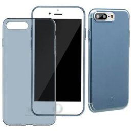 Baseus Simple TPU Case For iPhone 7 Plus - Transparent Blue