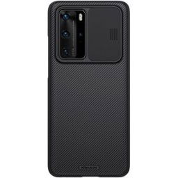 NILLKIN Leather Phone Case For Huawei P40 Black