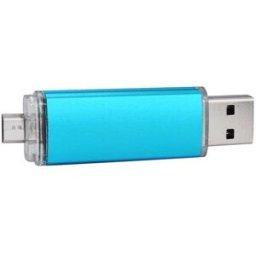 2GB OTG Mobile Phone USB Flash Drive Blue