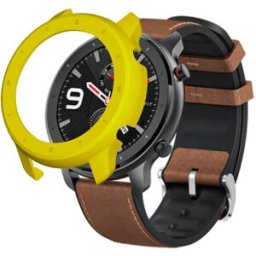 Protective Cover Case For HUAMI AMAZFIT GTR Smart Watch 47MM Yellow