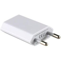 EU Plug USB Power Adapter For SamsungHTCSony White