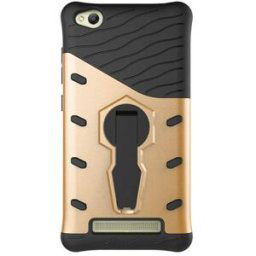 Armour Series Rotating Bracket Case For Xiaomi Redmi 4A - Gold