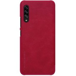 NILLKIN Leather Phone Case For Samsung Galaxy A90 5G Red