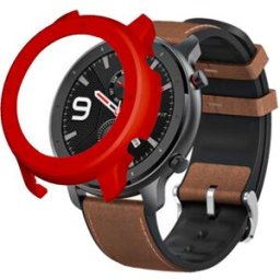 Protective Cover Case For HUAMI AMAZFIT GTR Smart Watch 47MM Red