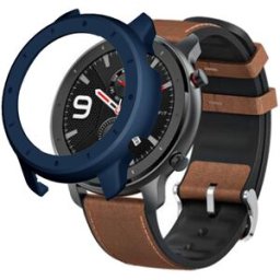 Protective Cover Case For HUAMI AMAZFIT GTR Smart Watch 47MM Blue