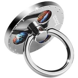HOCO PH4 Hand Spinner Ring Holder iPhone iPad Android Phones Silver