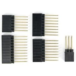 6P 8P 10P 2X3P Gold-plated Long Female Pin Header Kit