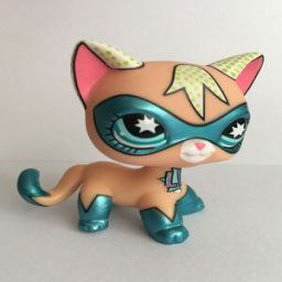 LPS Action Figure Toy Pink And White