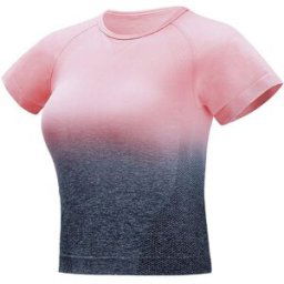 DX2298 Women Short Sleeve Sports T-Shirt Size S - Pink
