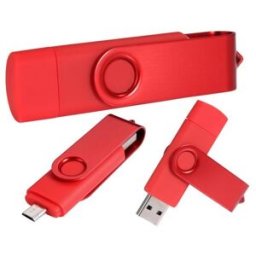 OTG Mobile Phone USB Drive 8G Red
