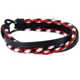 PU Leather Bracelet Black