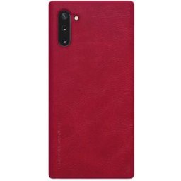 NILLKIN Leather Case For Samsung Galaxy Note 10 Note 10 5G Red