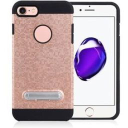 Angibabe Phone Case Rose Gold with Stand for iPhone 8