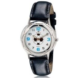 YW1397B Os.Dandon Football Print Analog Watch Black M.
