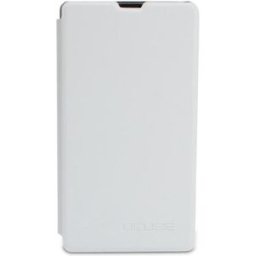 BLUBOO S1 Leather Case Shockproof Flip Cover White