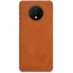 NILLKIN Leather Phone Case For Oneplus 7T Smartphone Brown