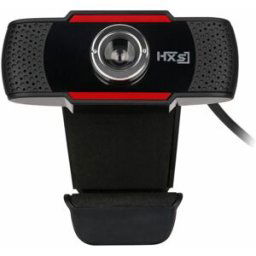 HXSJ S20 480P HD Webcam For Desktop Computer Laptop Black