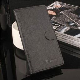 Leather Case Colorful Flip Cover For Xiaomi Redmi 4A - Black