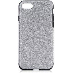 Glitter Series Soft Case Back Cover For iPhone 7 - Silver