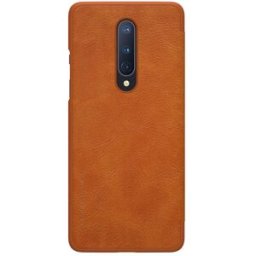 NILLKIN Leather Phone Case For Oneplus 8 Brown