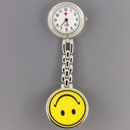 Smiley Face Style Nurse Quartz Watch Yellow