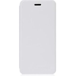 Leather Case Flip Cover For Vernee Mars - White