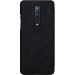 NILLKIN Leather Phone Case For Oneplus 8 Black