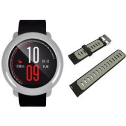 AMAZFIT Pace Replacement Strap With Hard Case Black Gray
